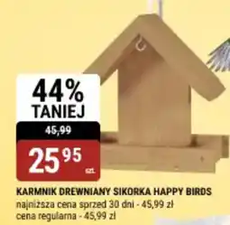 bi1 Karmnik drewniany sikorka happy birds oferta