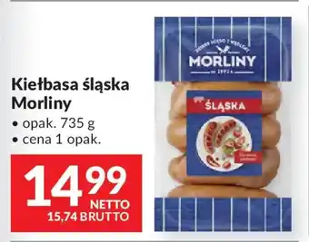 Makro Kiełbasa śląska Morliny oferta