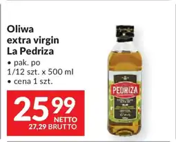 Makro Oliwa extra virgin La Pedriza oferta