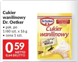 Makro Cukier wanilinowy Dr. Oetker oferta