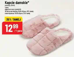 Polomarket Kapcie damskie (różowe, pikowane) oferta