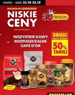 Biedronka Cappuccino śmietankowe Cafe D'or oferta