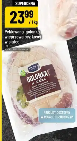 Polomarket Peklowana golonka wieprzowa bez kości w siatce oferta