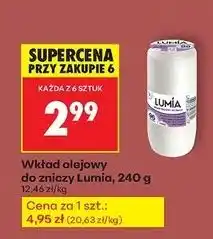 Biedronka Wkład olejowy do zniczy 240 g 96 h Lumia oferta