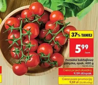 Biedronka Pomidory koktajlowe gałązka oferta