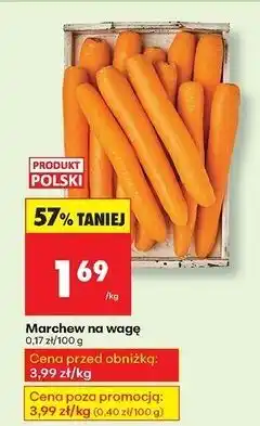 Biedronka Marchew polska oferta