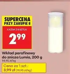 Biedronka Wkład parafinowy 200 g Lumia oferta