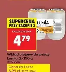 Biedronka Wkład olejowy do zniczy Lumia oferta