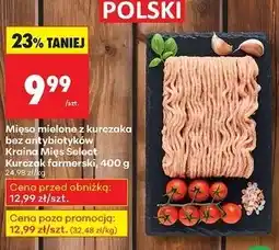 Biedronka Mięso mielone z kurczaka Kraina Mięs Select oferta