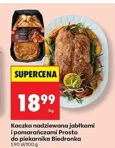 Biedronka Kaczka z jabłkami i pomarańczą Biedronka oferta