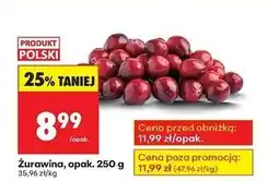 Biedronka Żurawina oferta