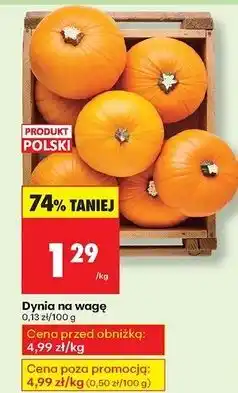 Biedronka Dynia polska oferta