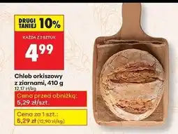 Biedronka Chleb orkiszowy z ziarnami oferta