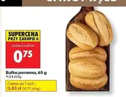 Biedronka Bułka poranna oferta