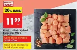 Biedronka Kostka z fileta piersi kurczaka oferta