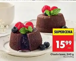 Biedronka Ciasto lawa oferta