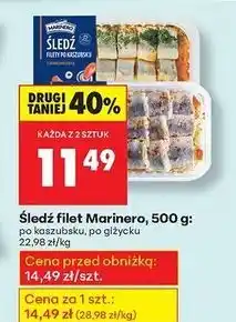 Biedronka Filety śledziowe po kaszubsku Marinero oferta