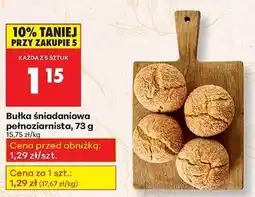 Biedronka Bułka śniadaniowa pełnoziarnista oferta