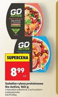 Biedronka Sałatka proteinowa z tuńczykiem meksykańska Go Active oferta
