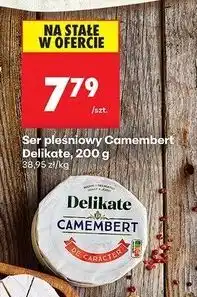 Biedronka Ser camembert Delikate oferta