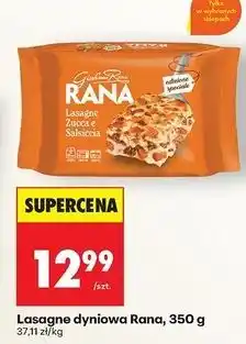 Biedronka Lasagne dyniowa Giovanni Rana oferta
