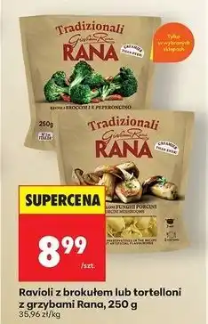 Biedronka Ravioli z brokułem Giovanni Rana oferta