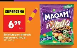 Biedronka Guma rozpuszczalna pinballs halloween Haribo Maoam oferta