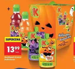 Biedronka Zestaw sok + mus halloween Kubuś oferta