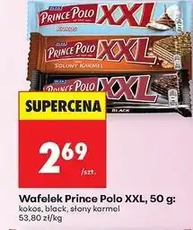 Biedronka Wafelek solony karmel Prince Polo Xxl oferta