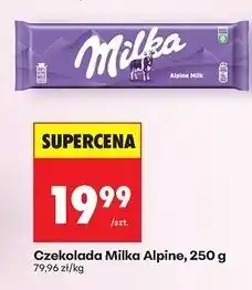 Biedronka Czekolada alpine milk Milka oferta
