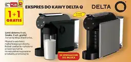 Biedronka Ekspres milk qool evolution ze spieniaczem do mleka Delta Q oferta