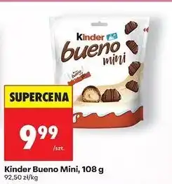 Biedronka Baton Kinder Bueno Mini oferta