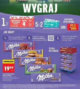 Biedronka Czekolada mleczna Milka Alpenmilch oferta