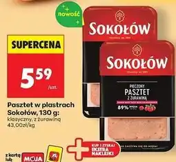 Biedronka Pasztet pieczony klasyczny Sokołów oferta
