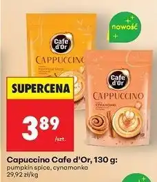 Biedronka Cappuccino cynamonka Cafe D'or oferta