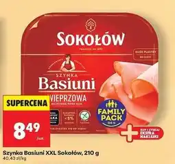 Biedronka Szynka basiuni Sokołów oferta