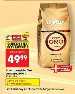 Biedronka Kawa Lavazza Qualita Oro oferta