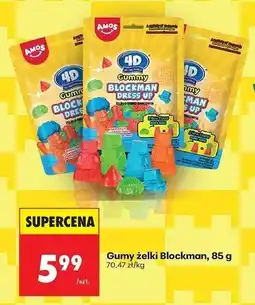 Biedronka Żelki blockman Amos oferta