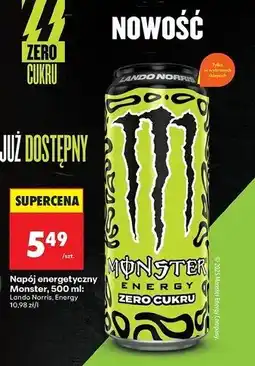 Biedronka Napój lando norris zero Monster Energy oferta
