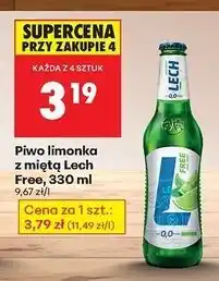 Biedronka Piwo Lech Free Limonka Z Miętą oferta