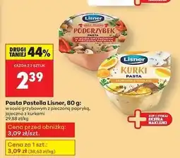 Biedronka Pasta jajeczna z kurkami Lisner Smak Sezonu oferta