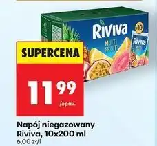 Biedronka Napój multifruit Riviva oferta