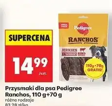 Biedronka Przysmak dla psa Pedigree Ranchos oferta