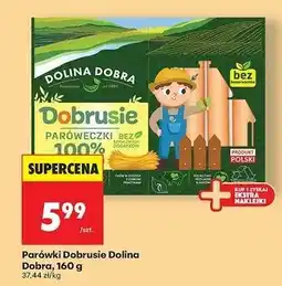 Biedronka Parówki dobrusie z szynki Dolina Dobra oferta