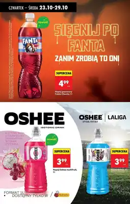 Biedronka Napój izotoniczny dragon fruit Oshee oferta