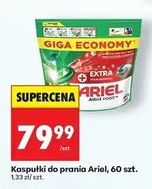 Biedronka Kapsułki do prania +extra clean Ariel All In 1 oferta