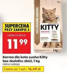 Biedronka Karma dla kota z wołowiną Kitty Excellence oferta