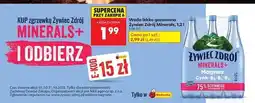 Biedronka Woda lekko gazowana Żywiec Zdrój Minerals+ oferta