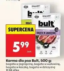 Biedronka Karma dla psa dziczyzna Bult oferta