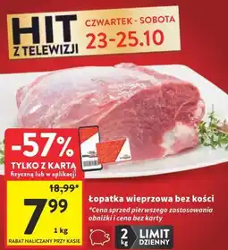 Intermarche Łopatka wieprzowa bez kości oferta